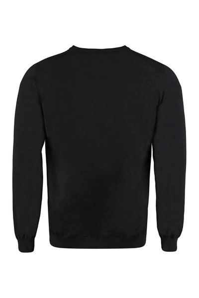 Shop The (alphabet) The (knit) - Fine-knit Sweater In Black