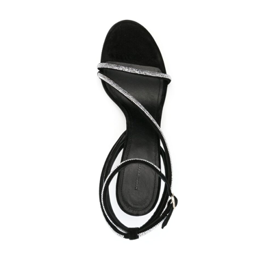 Shop Isabel Marant Leather Sandals In Black