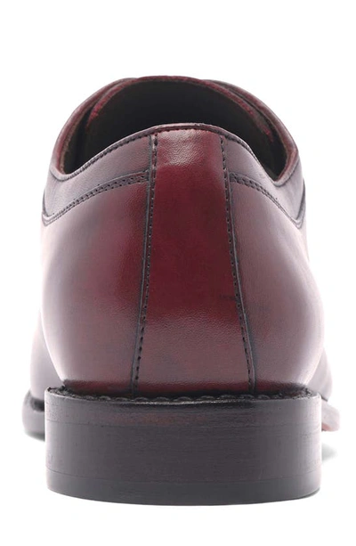 Anthony Veer Clinton Cap Toe Oxford In Oxblood