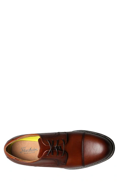 Florsheim Center Cap Toe Derby In Cognac
