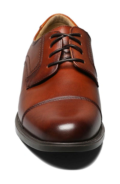 Florsheim Center Cap Toe Derby In Cognac
