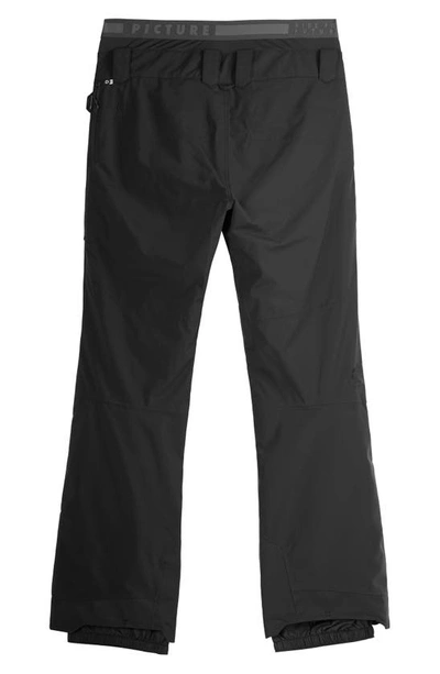 Shop Picture Organic Clothing Impact Waterproof Insulated Ski Pants In Black