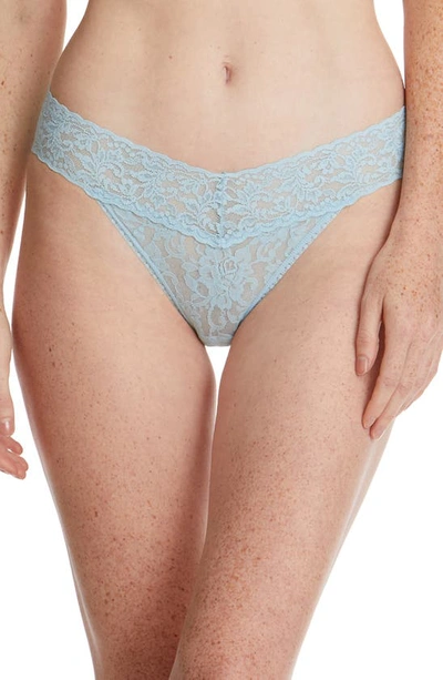 Shop Hanky Panky Signature Lace Vikini In Partly Cloudy