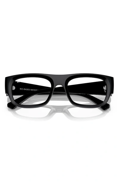 Shop Ray Ban Kristin 54mm Rectangular Optical Glasses In Black