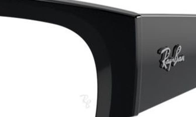 Shop Ray Ban Kristin 54mm Rectangular Optical Glasses In Black