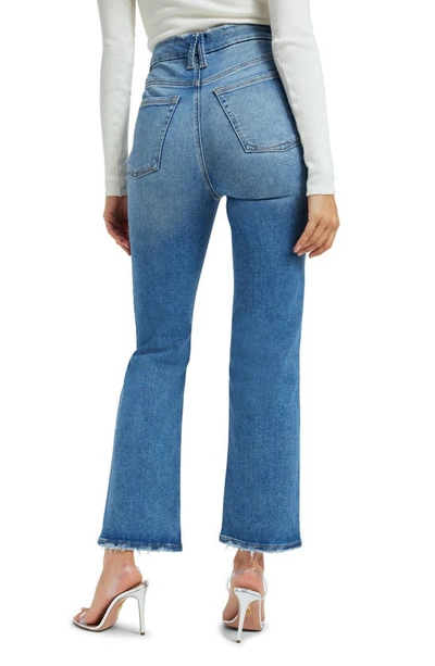 Shop Good American Always Fits Good Classic Straight Leg Jeans In Indigo316