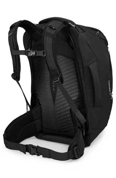 Shop Osprey Fairview 55-liter Travel Backpack In Night Jungle Blue