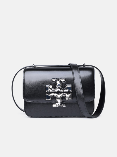 Shop Tory Burch 'eleanor' Black Leather Bag