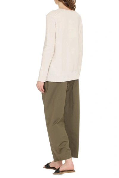 Shop 's Max Mara Verona Wool And Cashmere Pullover In Beige