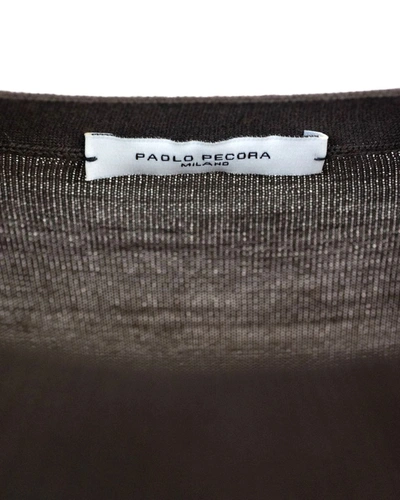 Shop Paolo Pecora Sweater In Brown