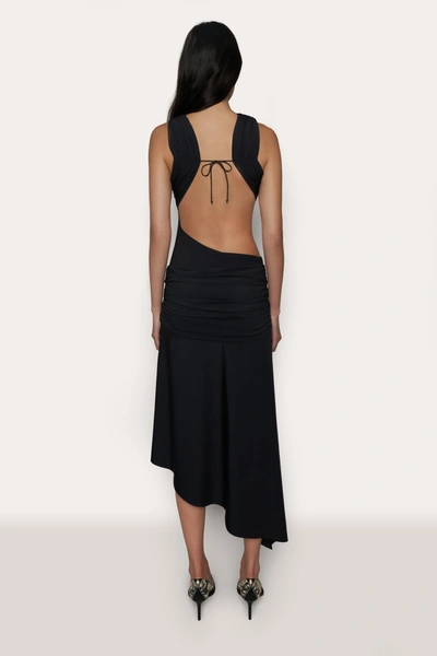 Shop Danielle Guizio Ny Surya Cut Out Dress In Black