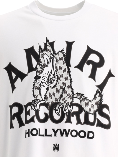 Shop Amiri Record Wolf T Shirt