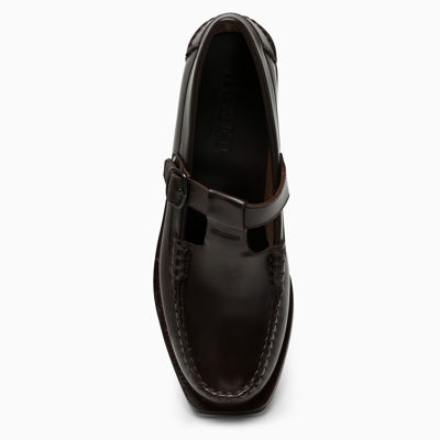 Hereu Alber Heeled Mary Jane Buckle Loafers
