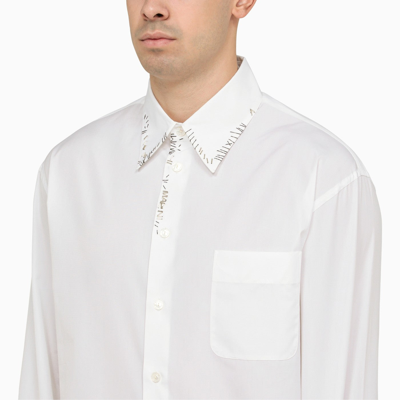 Shop Marni Classic White Poplin Shirt