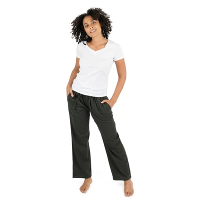 Shop Leveret Womens Flannel Pajama Pants In Grey