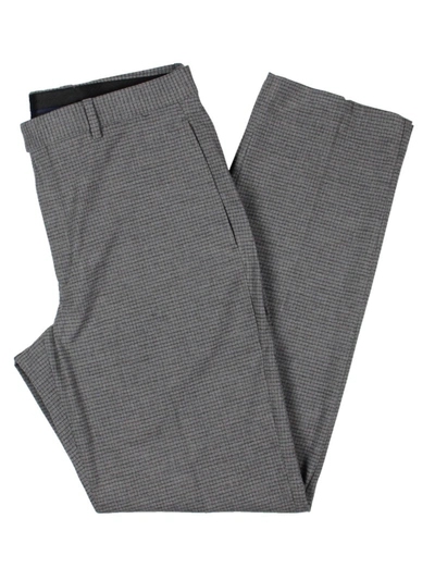 Shop Lauren Ralph Lauren Norton Mens Classic Fit Formal Dress Pants In Grey