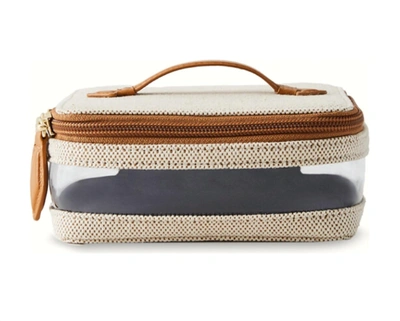 Shop Paravel Mini See-all Vanity Case In Scout Tan In Multi