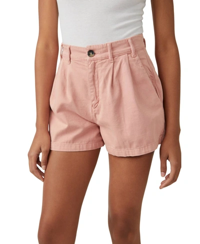 Shop Free People Billie Chino Shorts In Petal In Pink