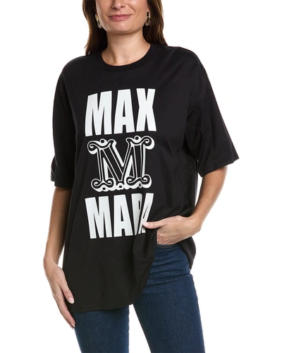 Shop Max Mara Carlo T-shirt In Black