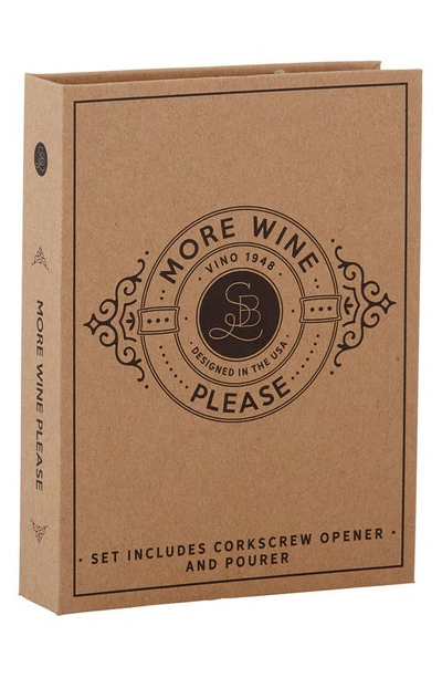 Shop Creative Brands More Wine Please Book Box