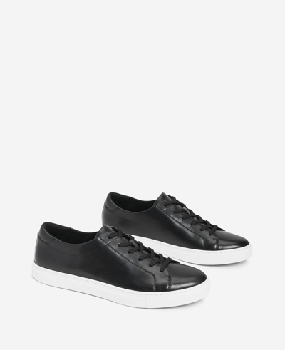 Shop Kenneth Cole Site Exclusive! Men's Kam Leather Sneaker In Black