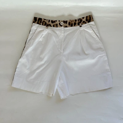 Pre-owned Dolce & Gabbana Cotton Shorts, It 38
