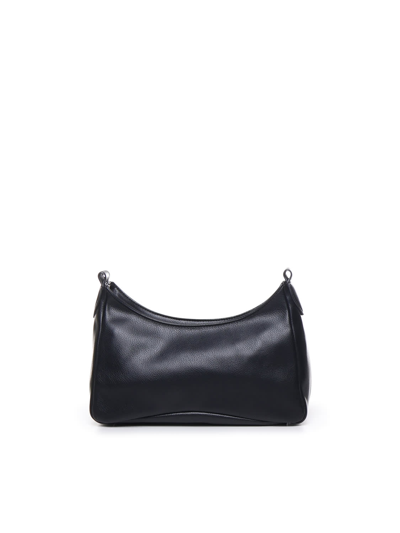 Shop Love Moschino Shoulder Bag With Removable Coin Purse In Black