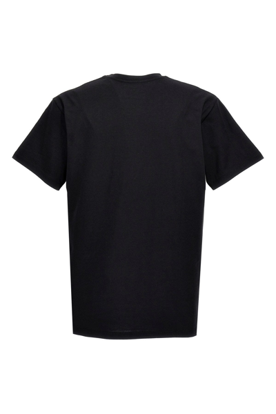 Shop Gucci Men Logo T-shirt In Black