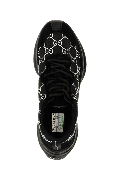 Shop Gucci Women ' Run' Sneakers In Black