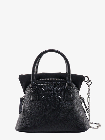 Shop Maison Margiela Woman 5ac Classique Woman Black Handbags