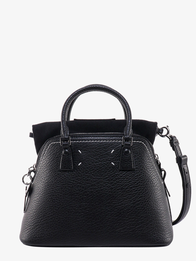 Shop Maison Margiela Woman 5ac Woman Black Handbags