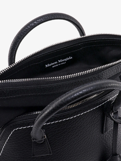 Shop Maison Margiela Woman 5ac Woman Black Handbags