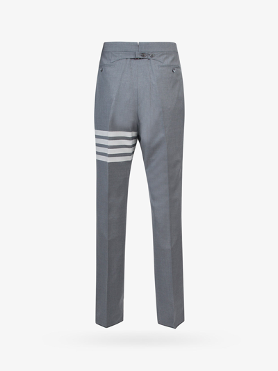 Shop Thom Browne Man Trouser Man Grey Pants In Gray
