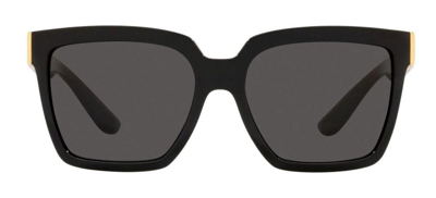 Shop Dolce & Gabbana Eyewear Square Frame Sunglasses In Black