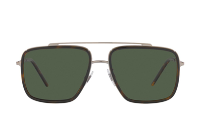 Shop Dolce & Gabbana Eyewear Aviator Sunglasses In Multi