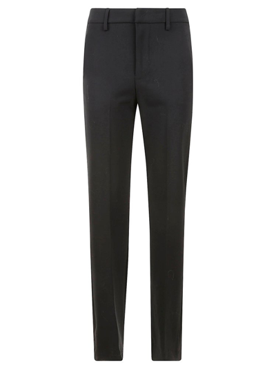 Shop Dondup Patty Stretch Trousers In Black