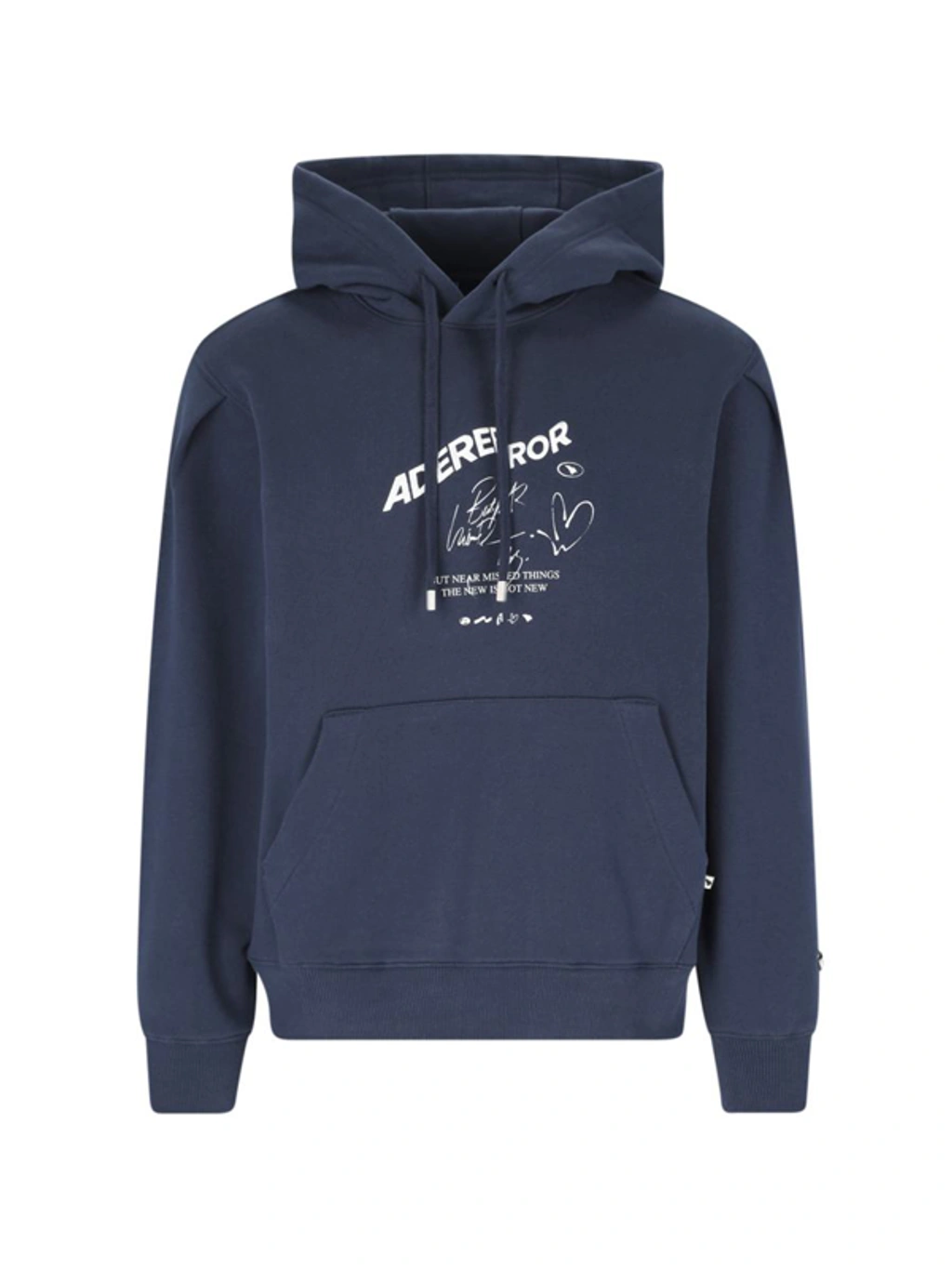 Ader Error Navy Caner Hoodie | ModeSens