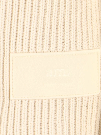 Shop Ami Alexandre Mattiussi Ami Sweaters In White