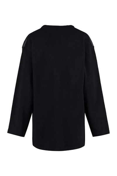 Aspesi Hybrid Button-up Cardigan In Black