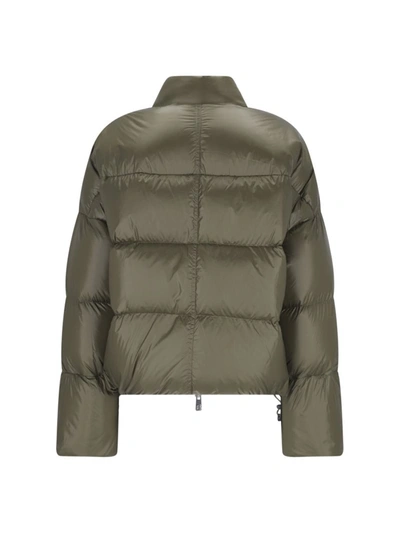 Bacon Storm Fury Cal" Green Quilted Down Jacket In Green