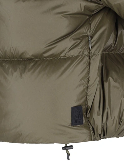 Bacon Storm Fury Cal" Green Quilted Down Jacket In Green