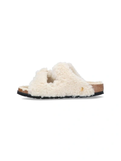 Shop Birkenstock Sandals In White