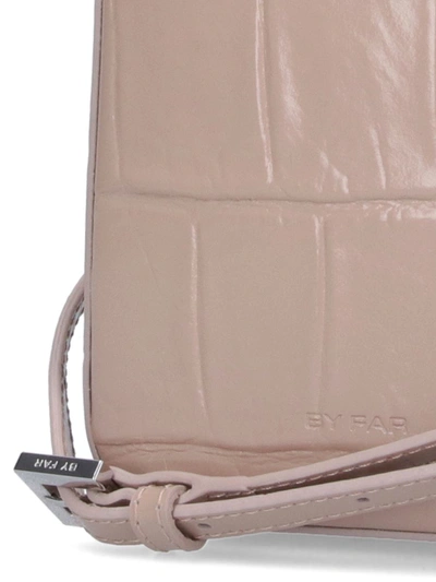 By Far Mini Tote Bag The Note In Beige