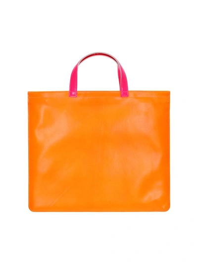 Shop Comme Des Garçons Comme Des Garcons Wallet Bags In Orange