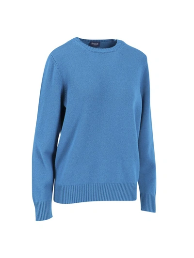 Drumohr Basic Sweater In Blue