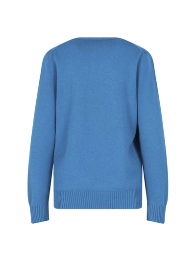 Drumohr Basic Sweater In Blue