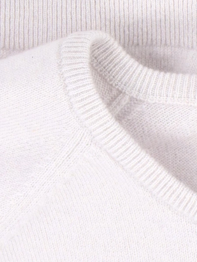 Filippa K Ribbed Crewneck Knitwear Long Sleeves In White