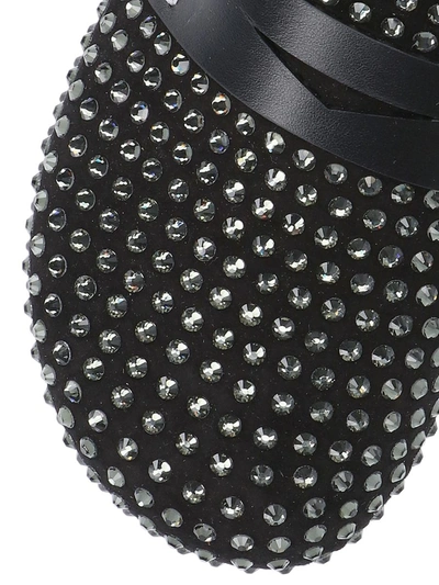 Jw Anderson Leather Mules In Black