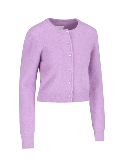 Shop Maison Margiela Sweaters In Violet