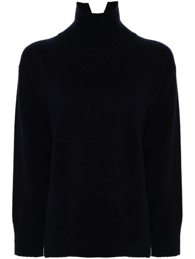 Shop Seventy Turtleneck Sweater In Blue